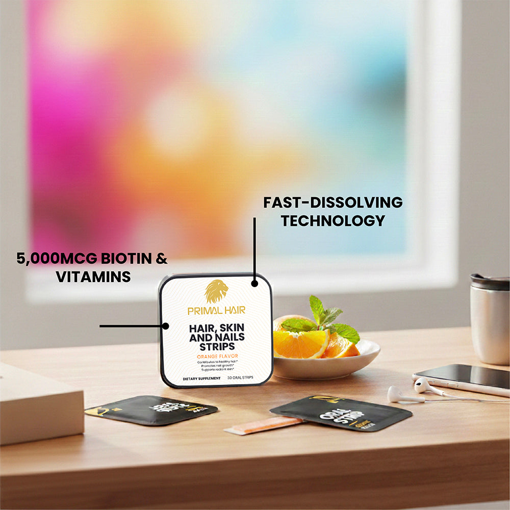 PRIMAL HAIR - Hair, Skin and Nails Oral Strips